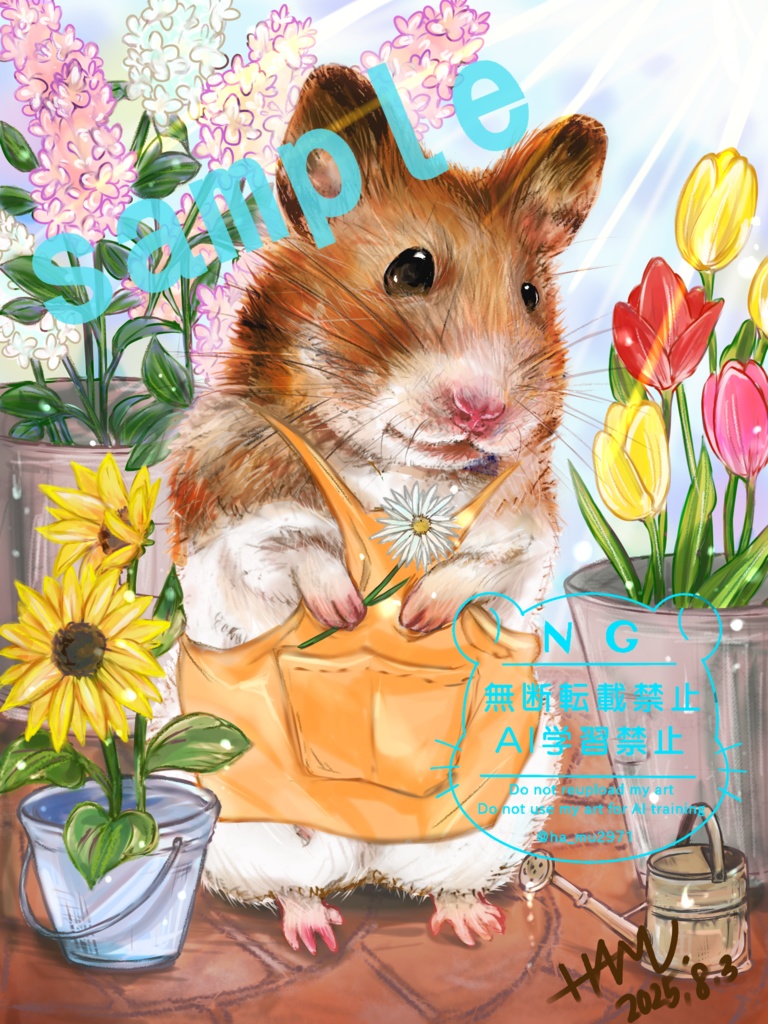 ペット似顔絵*デジタルイラストオーダー