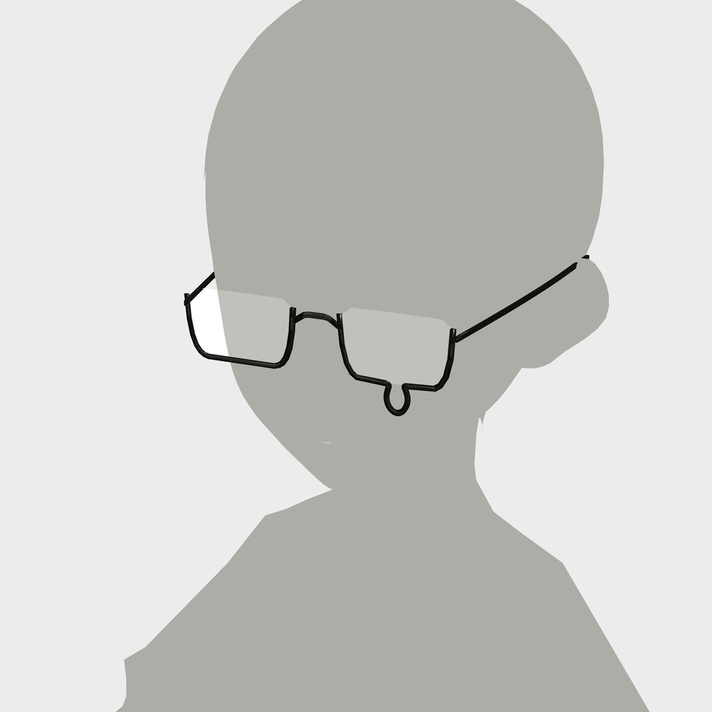 【3D】泣きメガネ