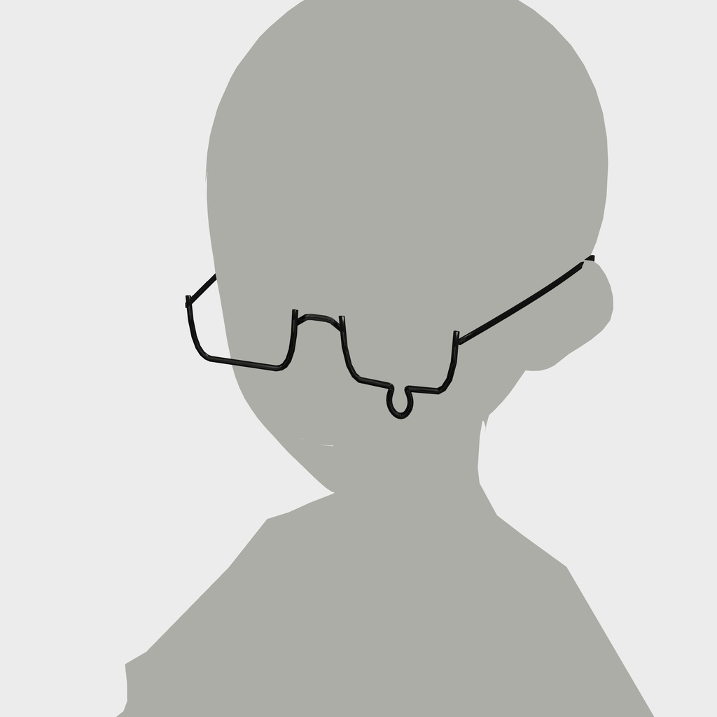 【3D】泣きメガネ