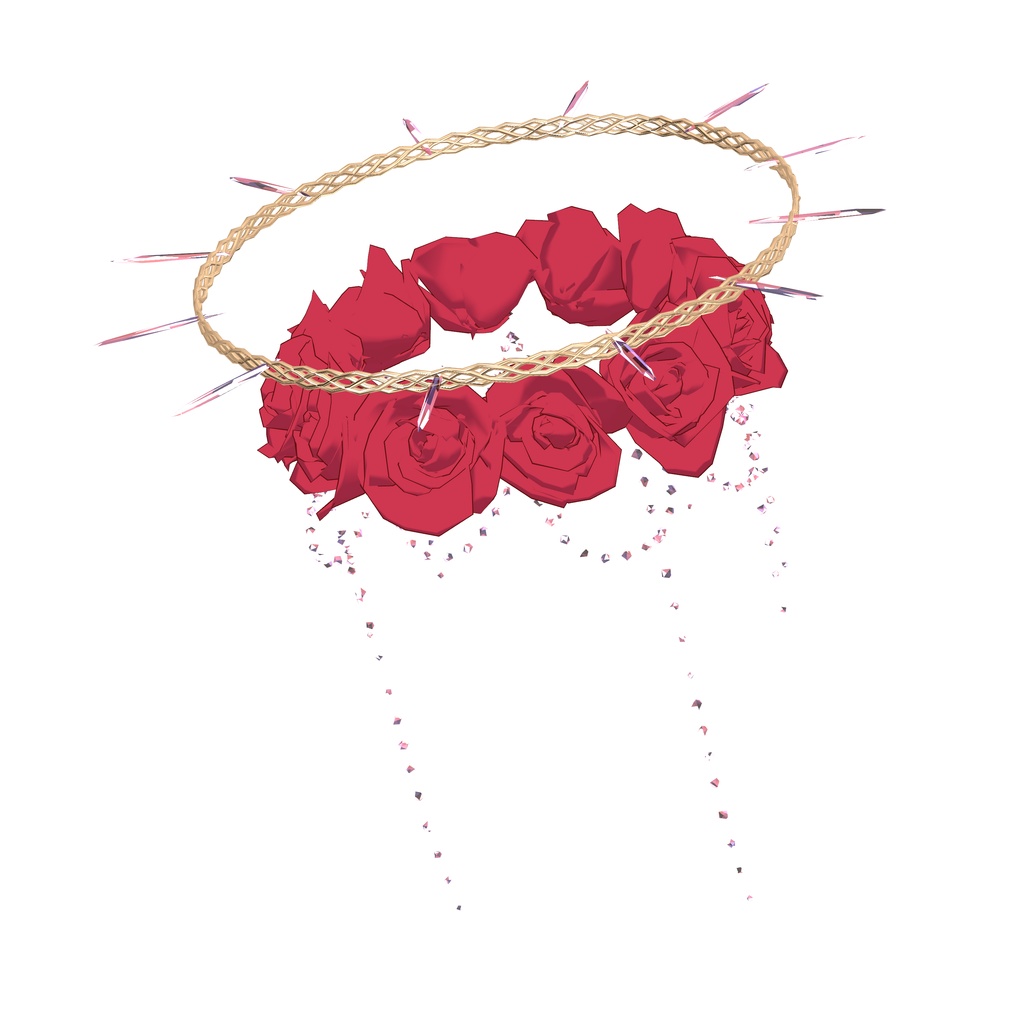 【3D】薔薇の冠【DB・PB対応】