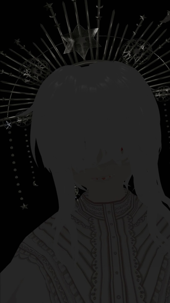 【3D】月と星の冠【DB・PB対応】