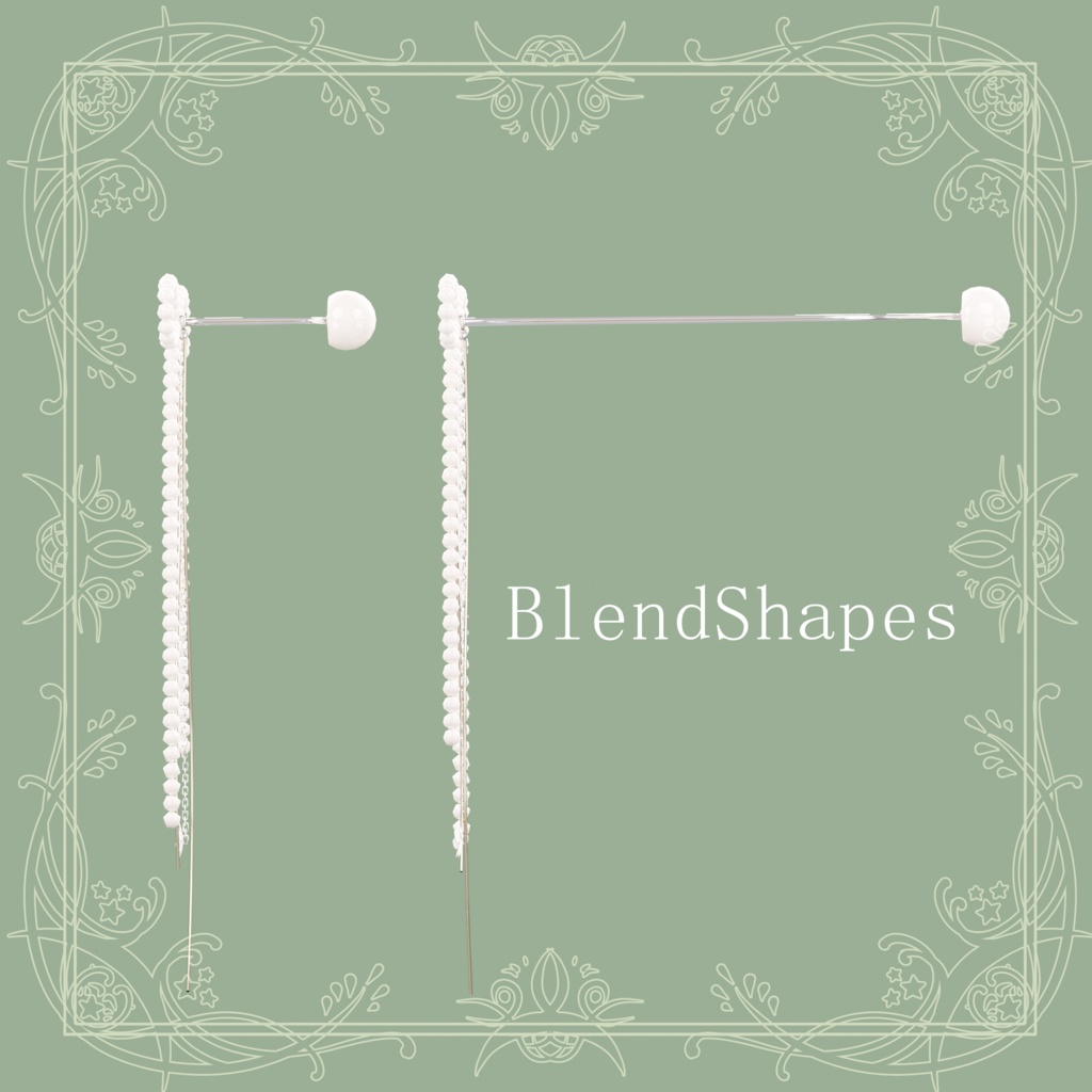 【3D】フォロワー400名様突破記念AZARISピアス【PB設定済】