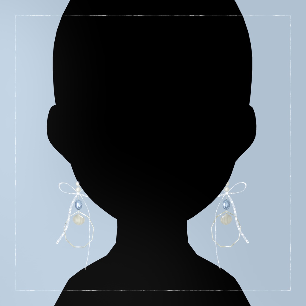 【VRC】貝殻のアクセサリー【PB設定済】