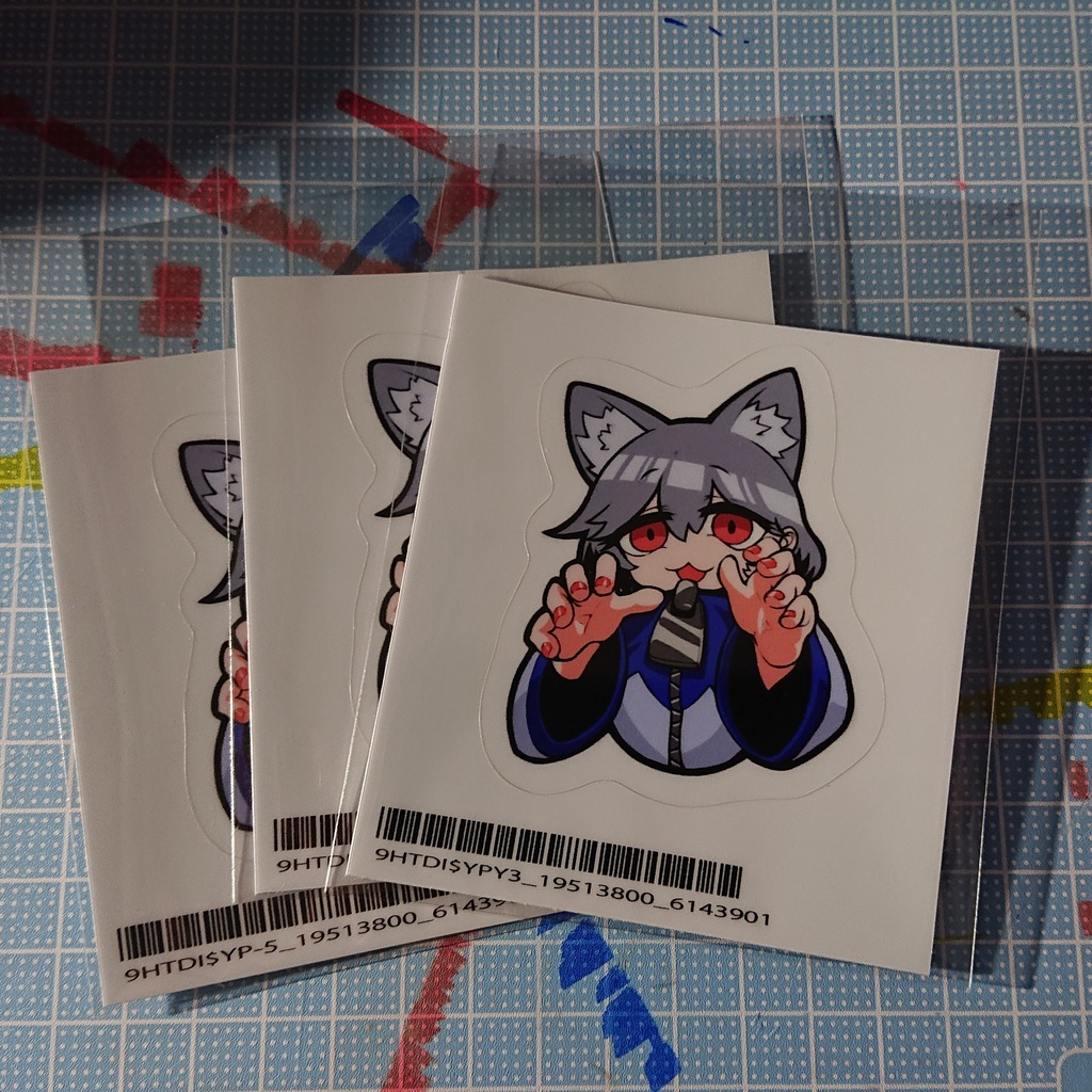 がおーぬこステッカー