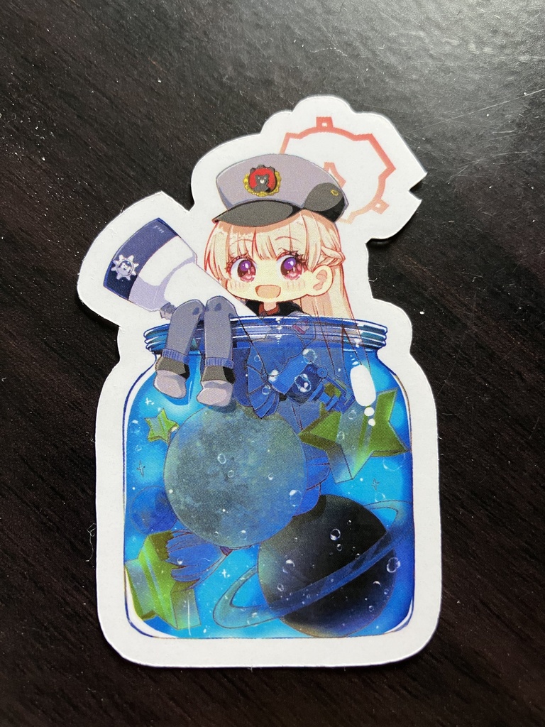 ブルーアーカイブ　天見ノドカ　ステッカー