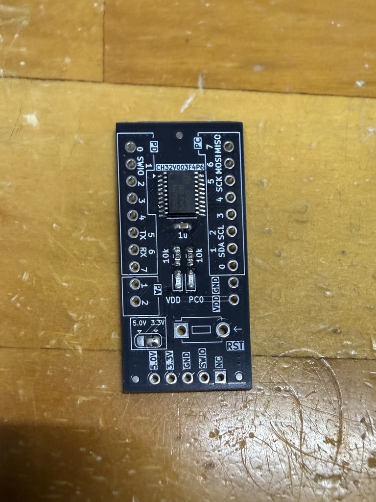 CH32V003F4P6 開発ボード (書き込み機セット販売あり)