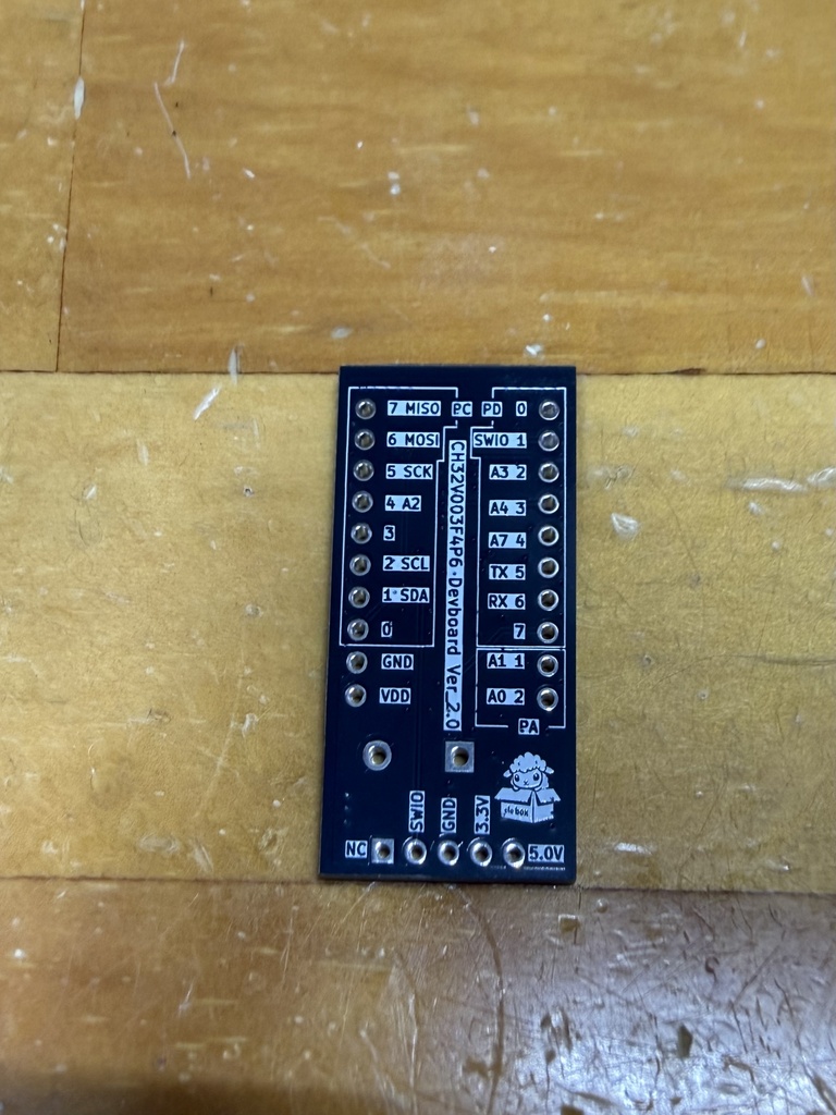 CH32V003F4P6 開発ボード (書き込み機セット販売あり)