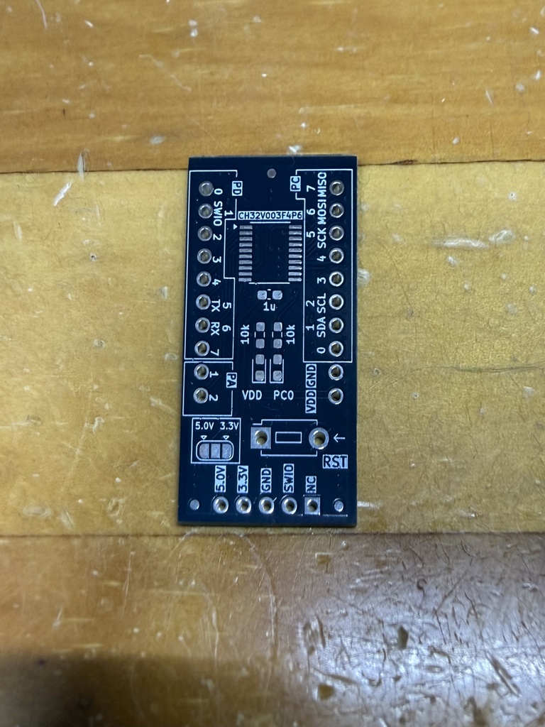 CH32V003F4P6 開発ボード (書き込み機セット販売あり)