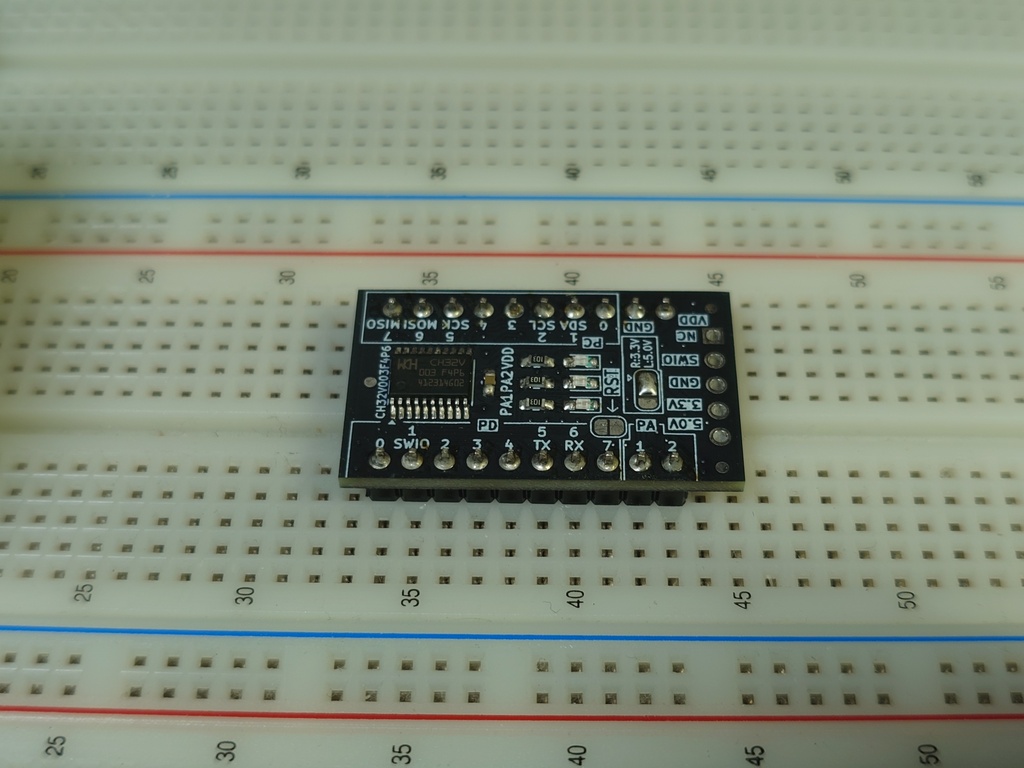 CH32V003F4P6 開発ボード