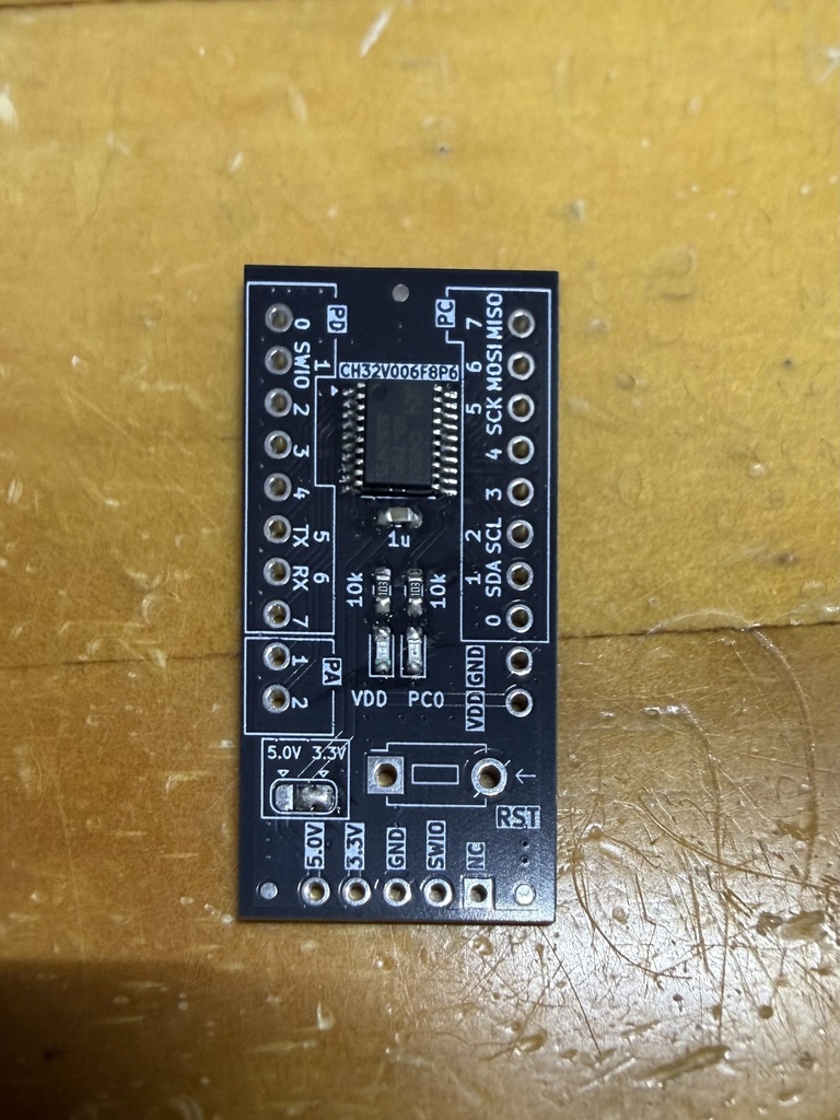 CH32V006F8P6 開発ボード (書き込み機セット販売あり)
