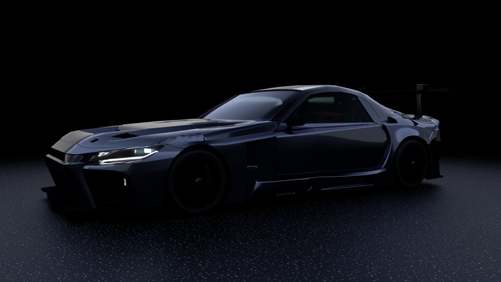 GT3風 リギング済みモデル