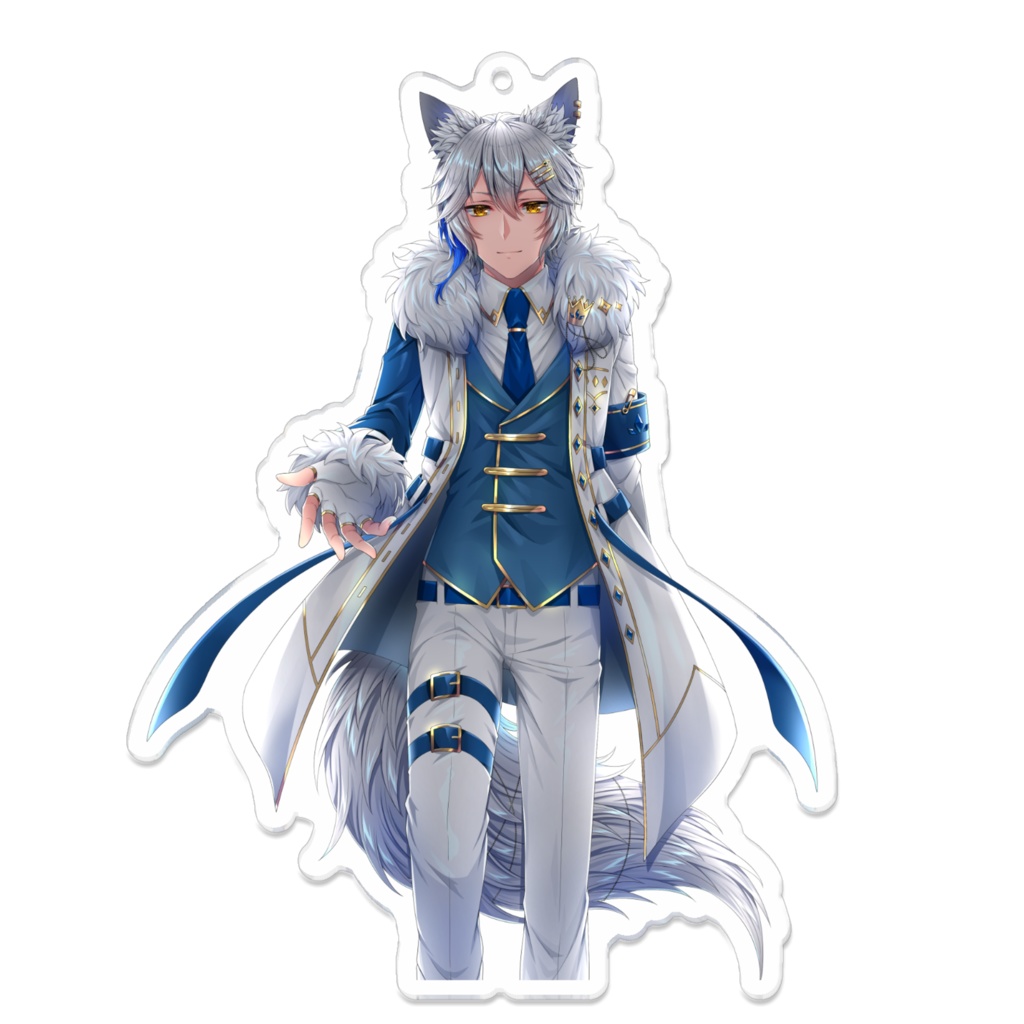 真神がぶ_アクリルキーホルダー