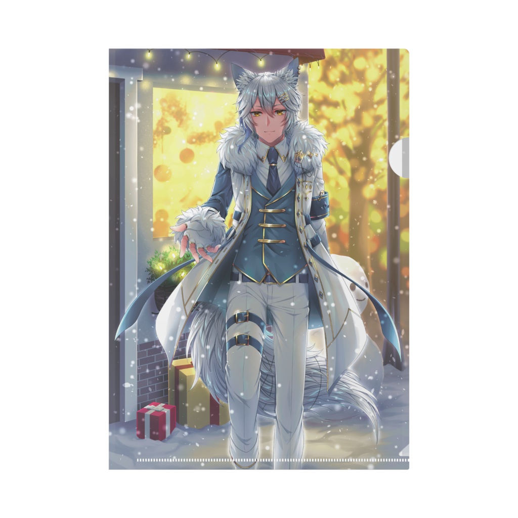 真神がぶ_A4クリアファイル