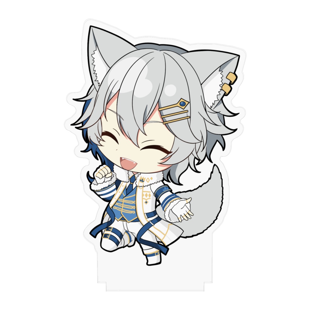 ミニ真神がぶアクリルフィギュア(笑顔)