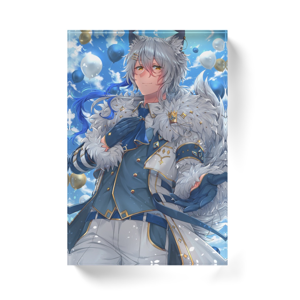 真神がぶアクリルブロック