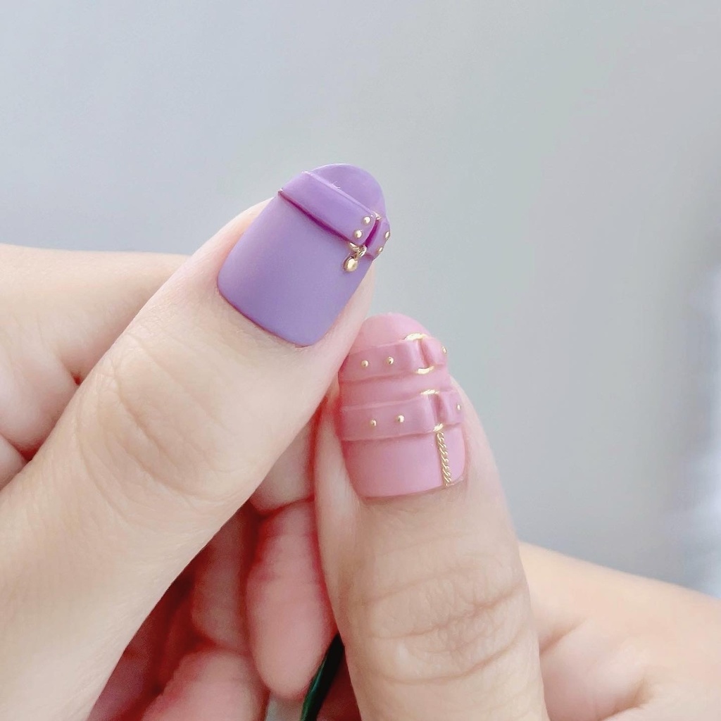 展示中【五月雨江】【村雲江】江とリボンネイル