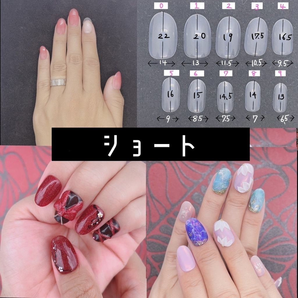 【ご新規様用】押し花×刀剣男士ネイル【サイズ確認チップ2種付】