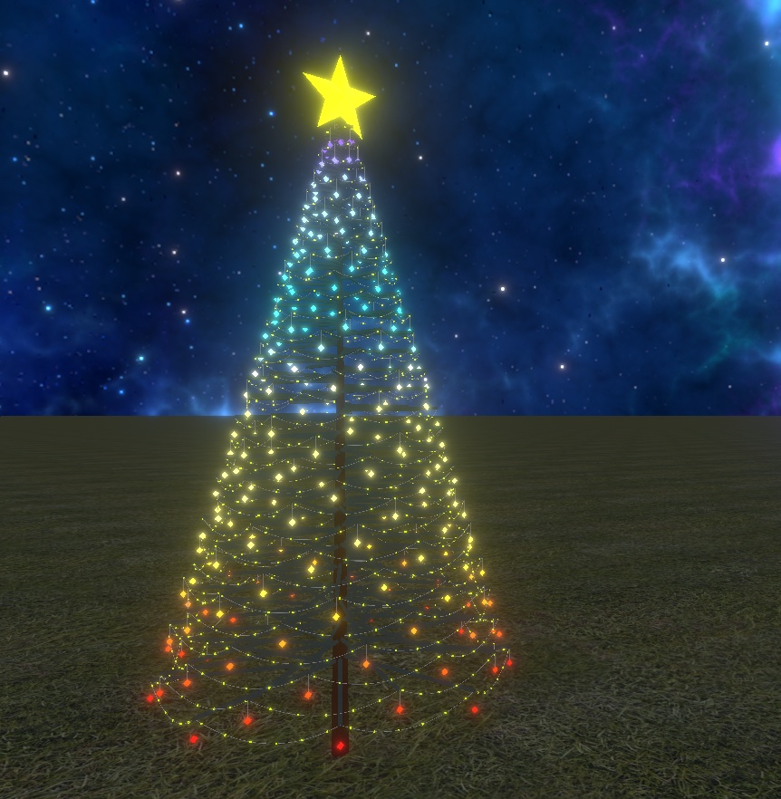 【3Dモデル】クリスマスツリー