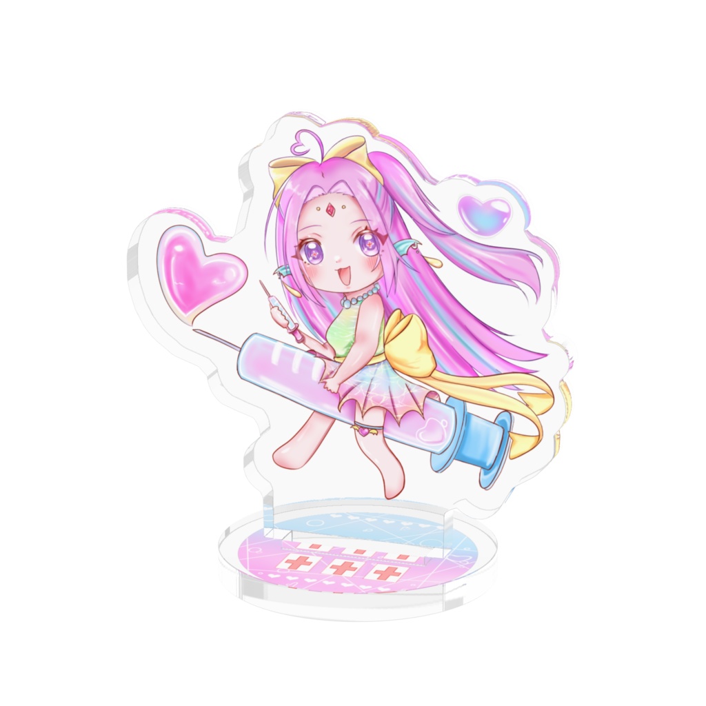 アマビエ。アクリルフィギュア