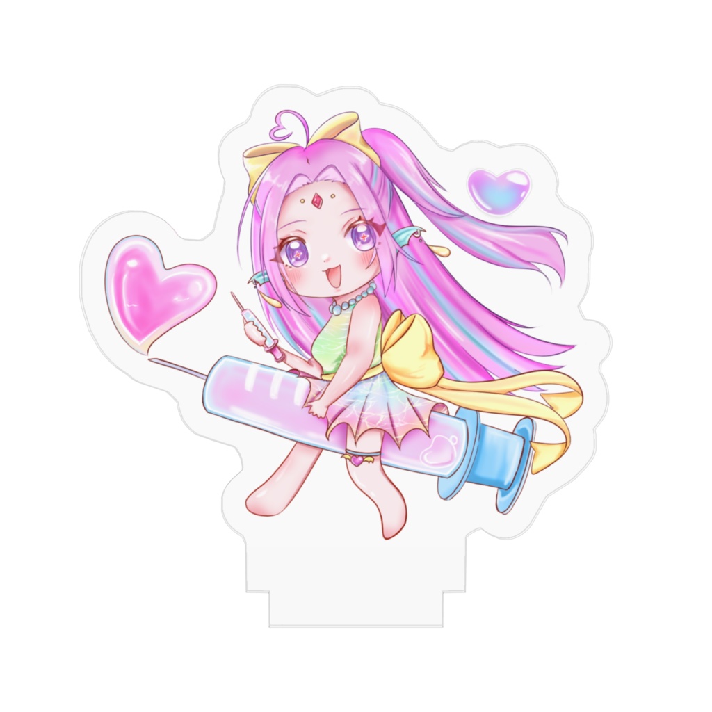 アマビエ。アクリルフィギュア