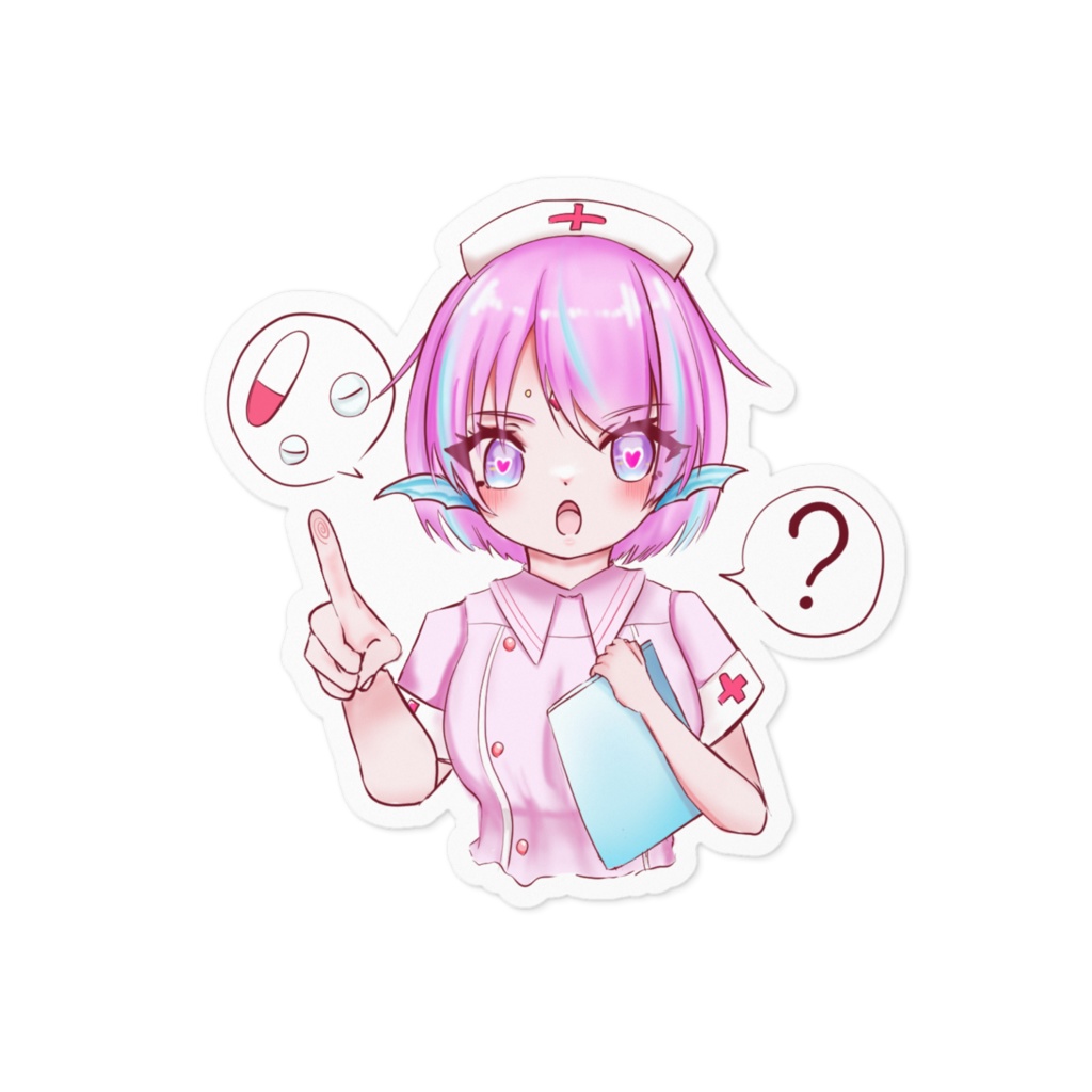 アマビエ。ステッカー２