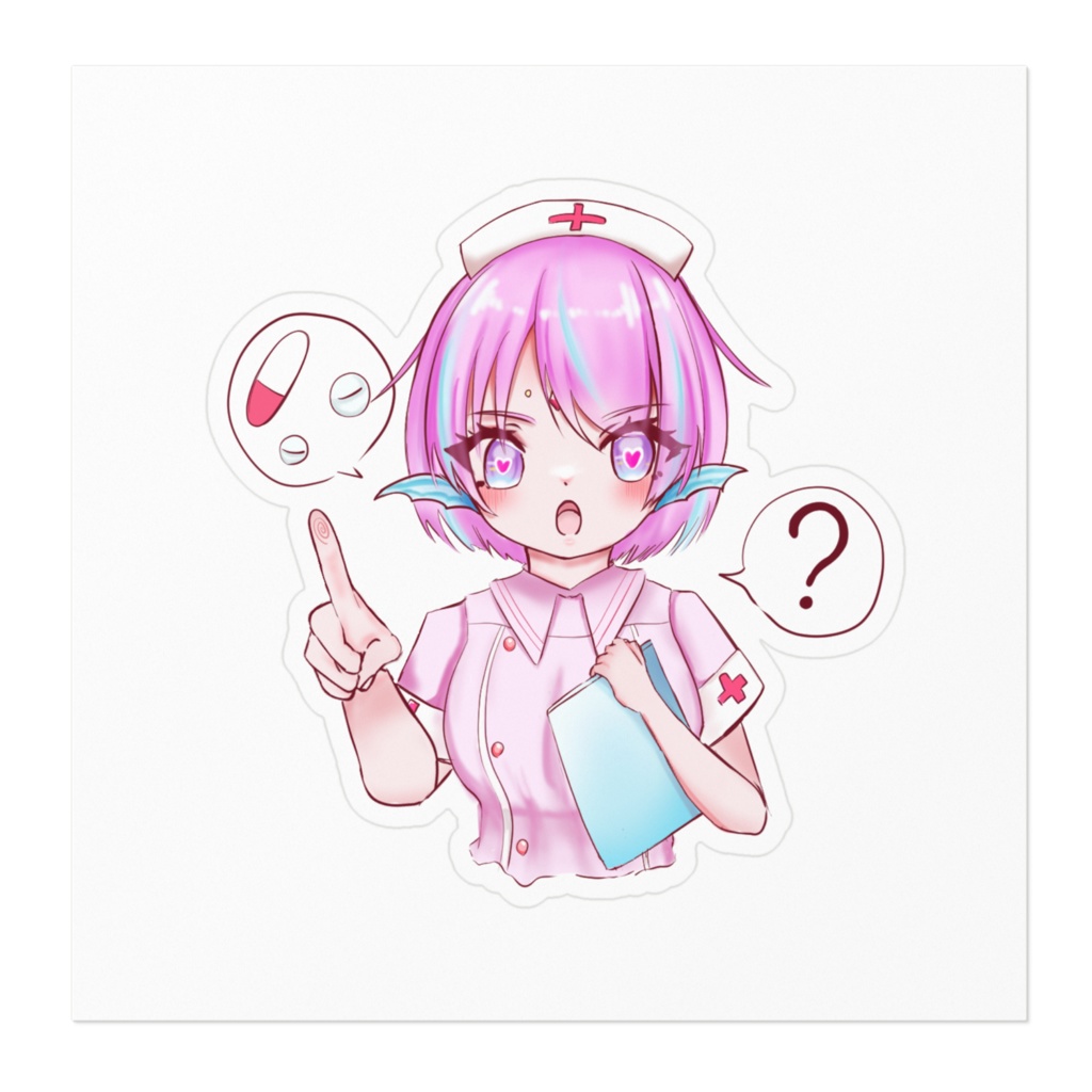 アマビエ。ステッカー2