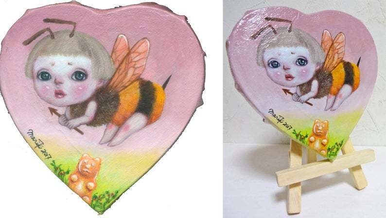 2017 油彩 "one day 3"