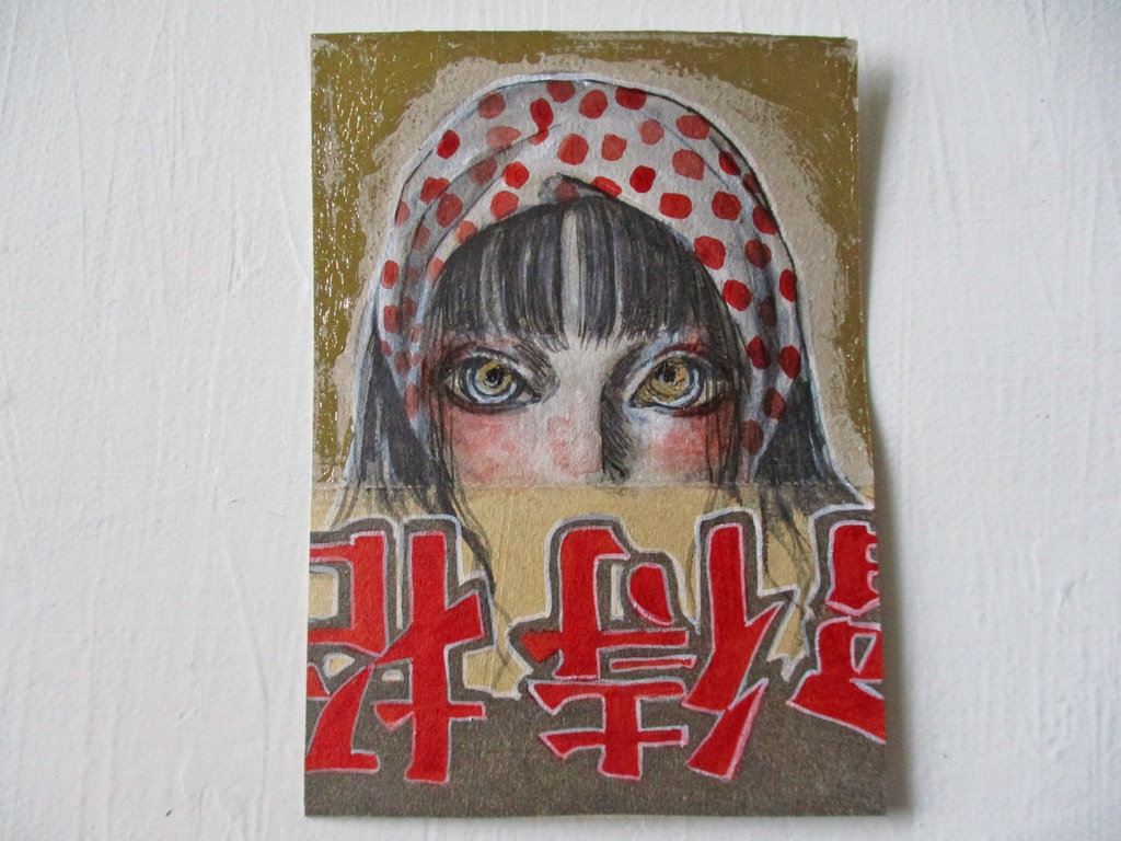 オリジナル ATC ドローイング