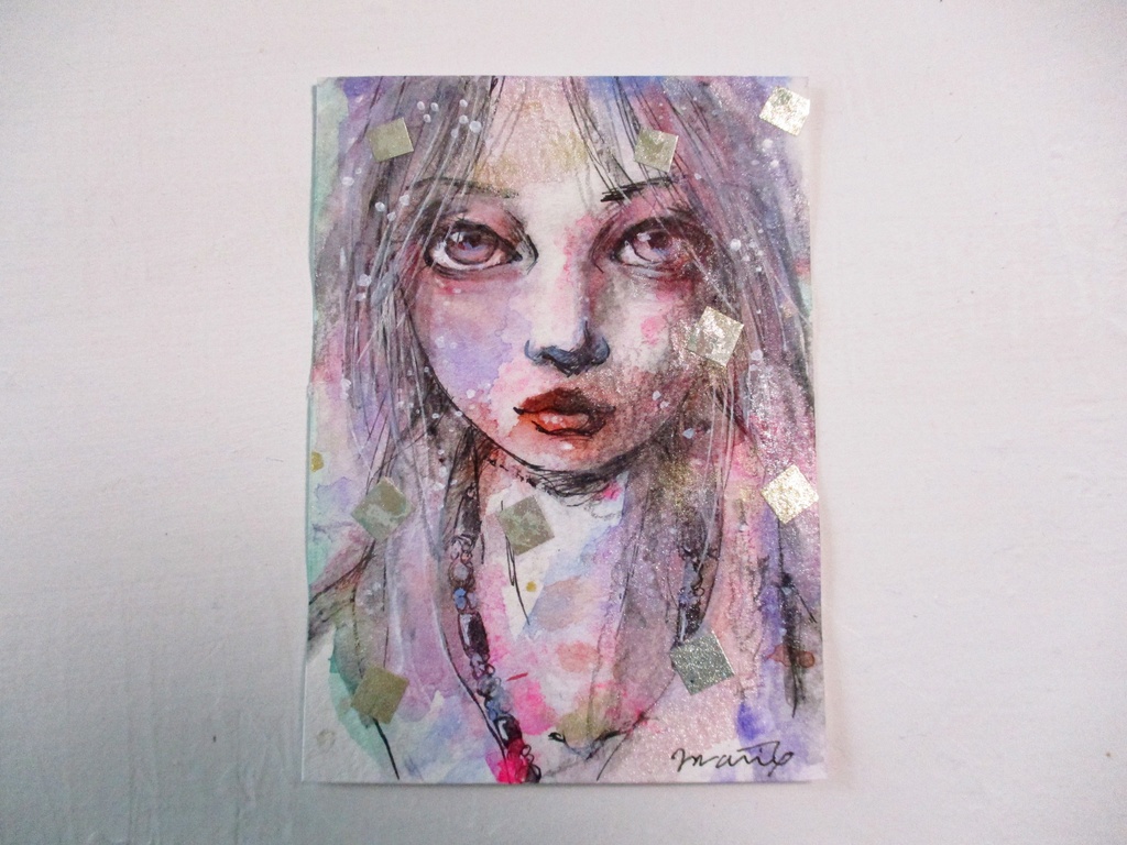 オリジナル ATC ドローイング