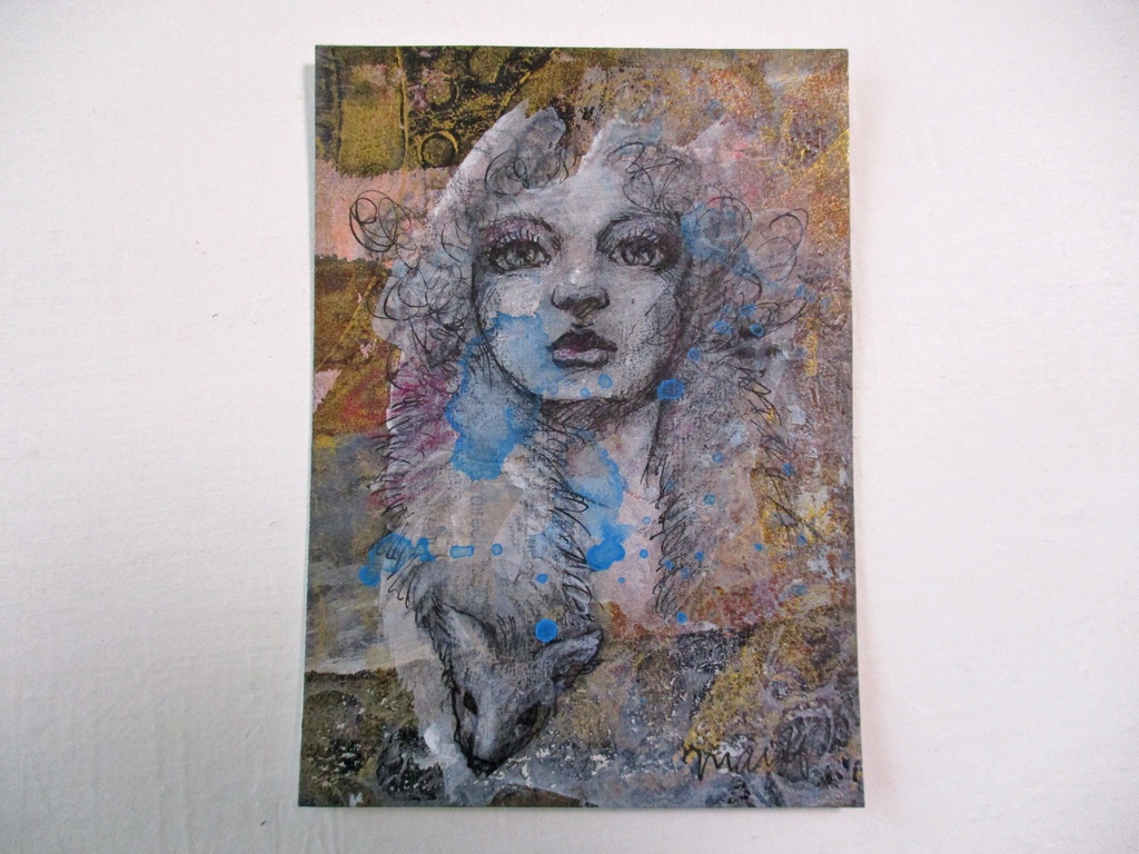 オリジナル ATC ドローイング
