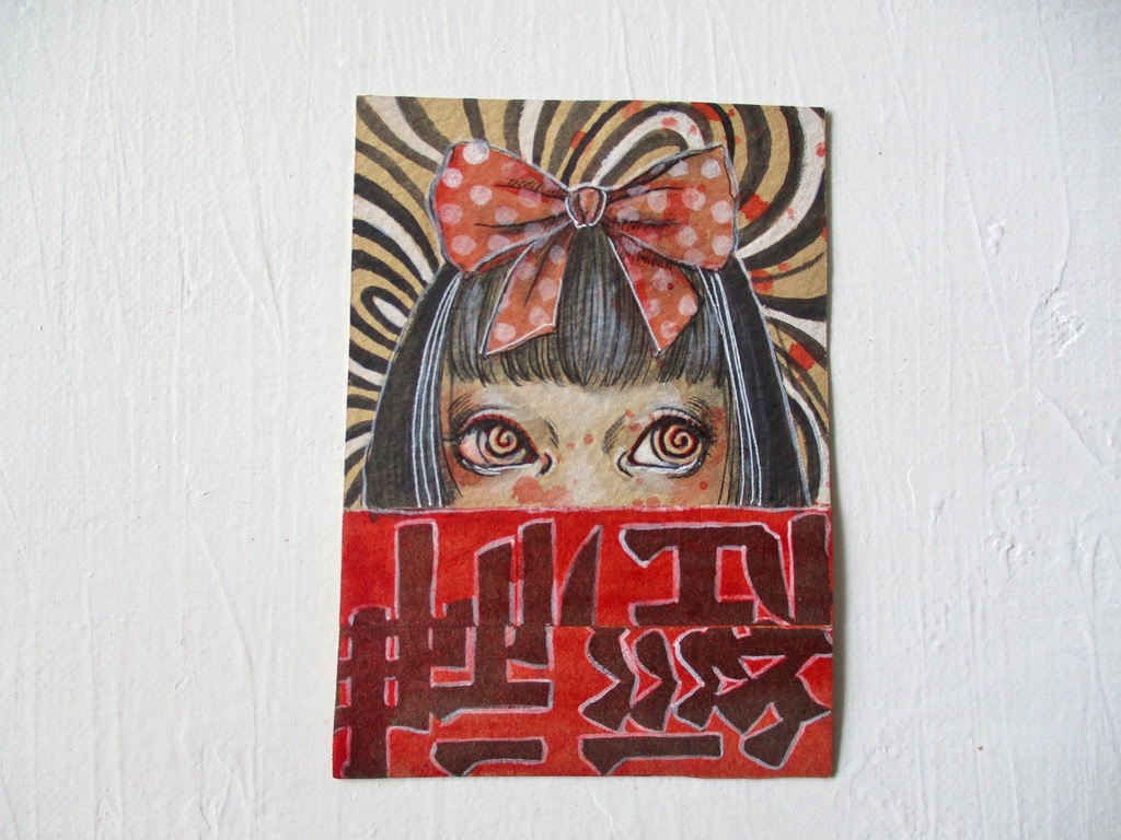 オリジナル ATC ドローイング