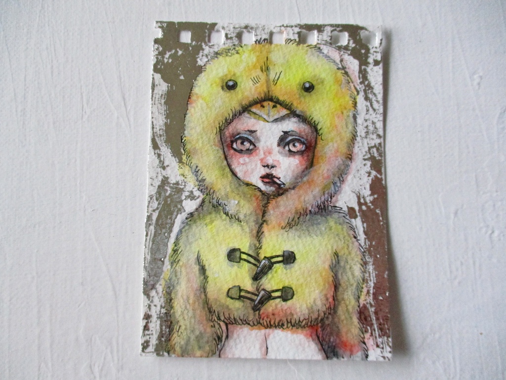 オリジナル ATC ドローイング