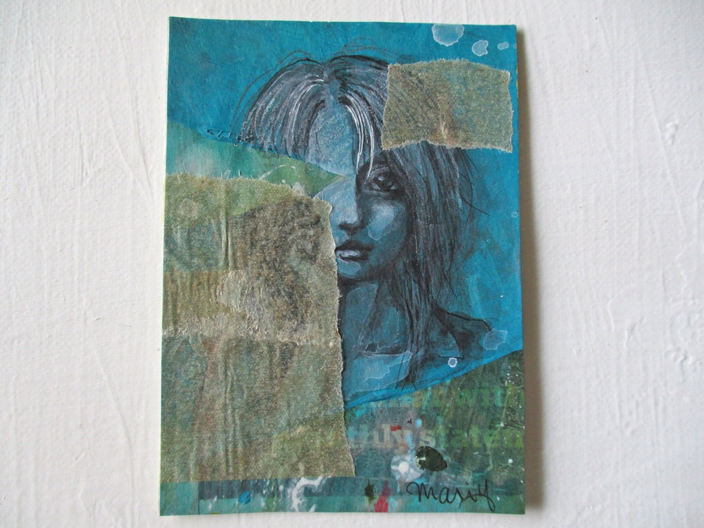 オリジナル ATC ドローイング