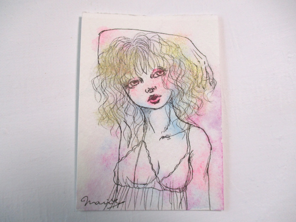 オリジナル ATC ドローイング