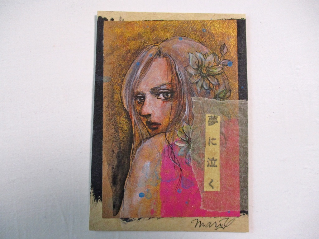 オリジナル ATC ドローイング