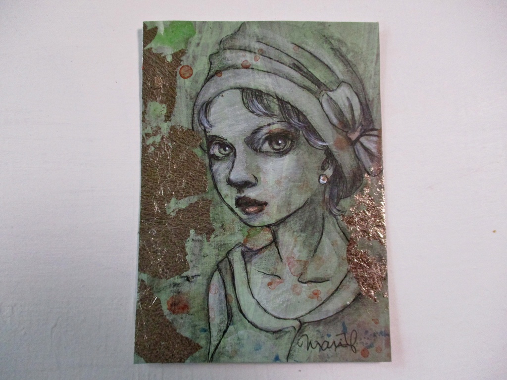 オリジナル ATC ドローイング