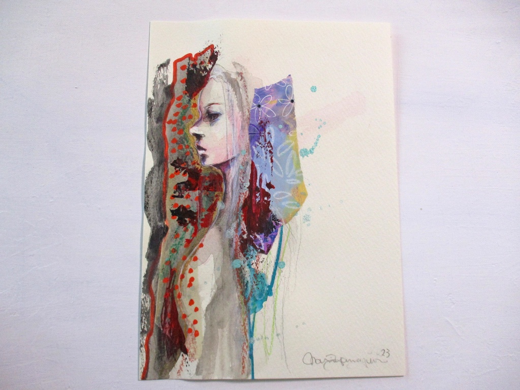 オリジナル A5 ドローイング
