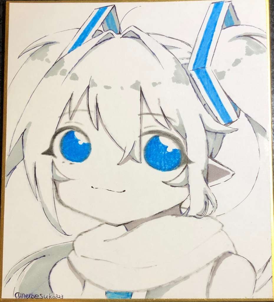 雪ミク2011年ver. ミニ色紙