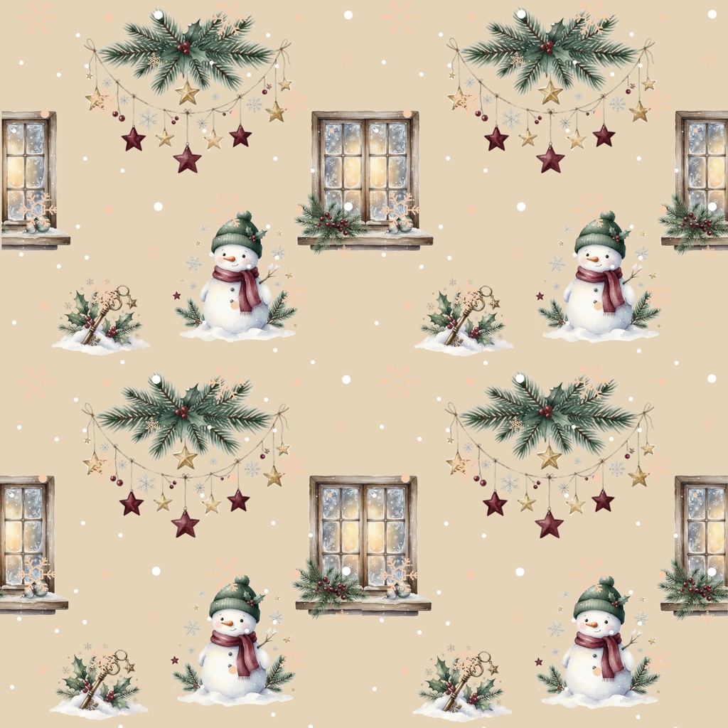 クリスマス デジタルペーパー10枚セット|PNG・2000×2000px