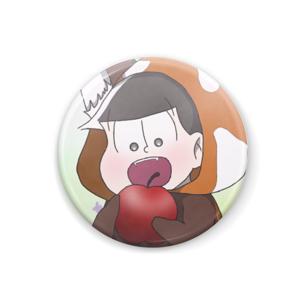 ケモおそ缶バッジ