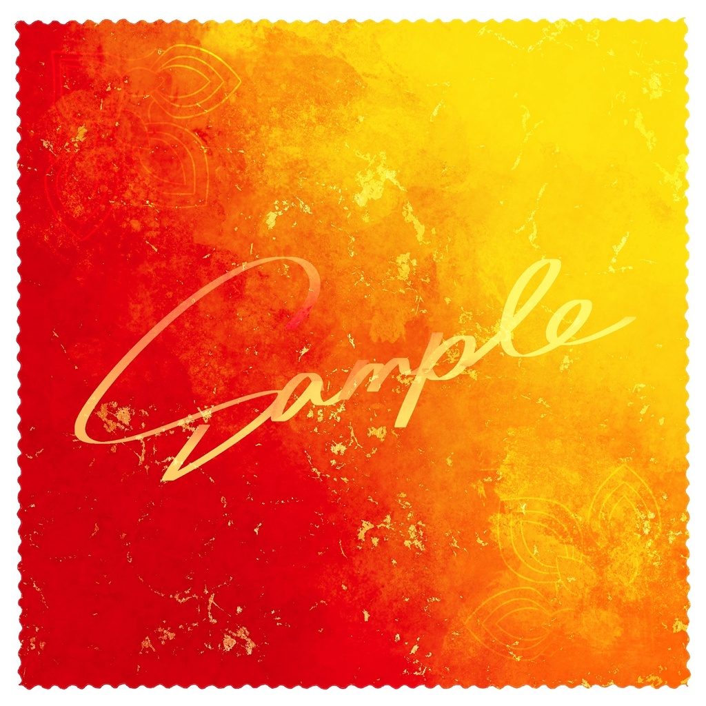 不死鳥イメージ眼鏡拭き