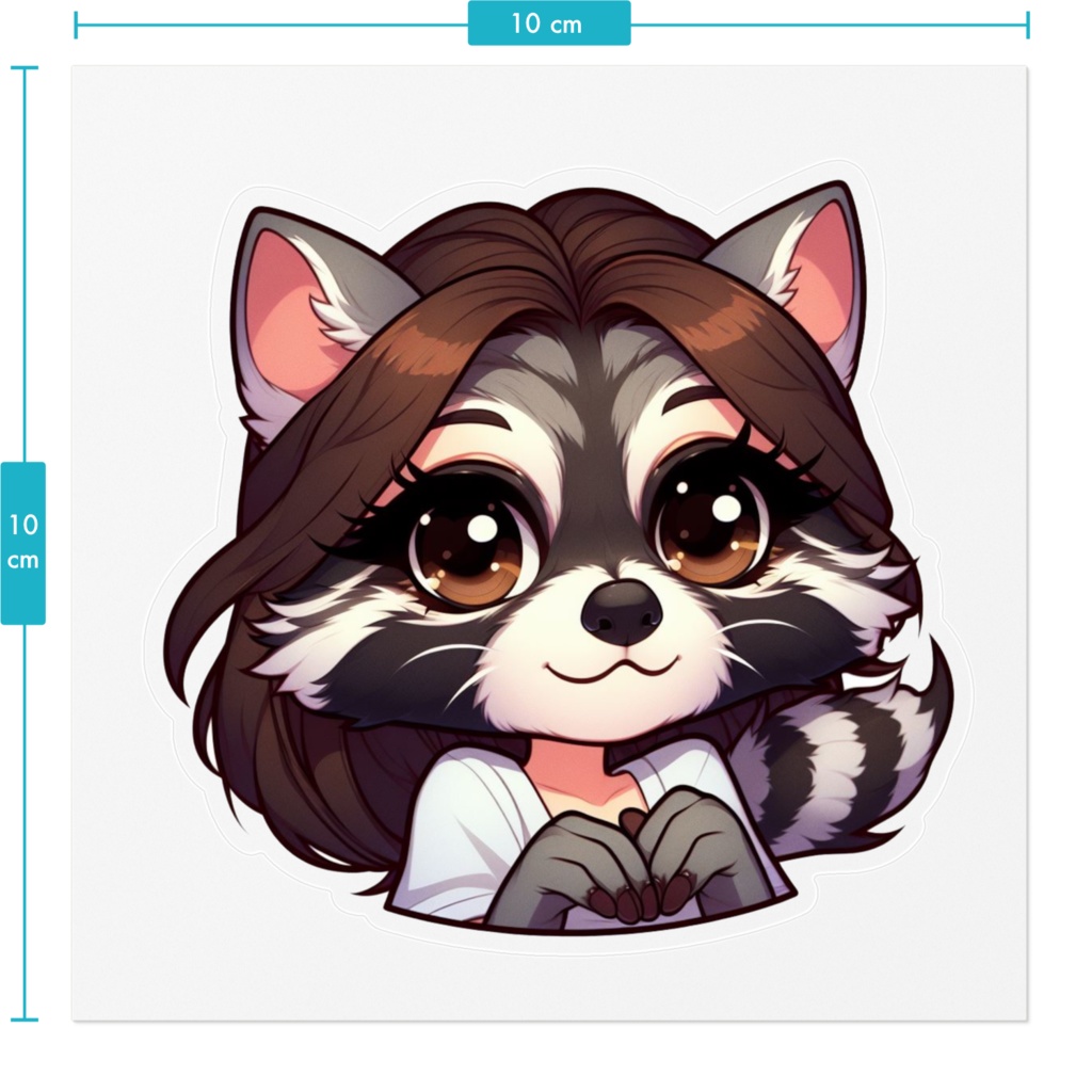 ケモやもりんステッカー