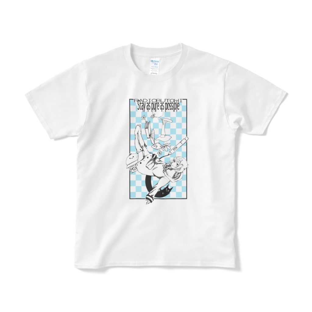 TシャツRadioBUTCHI『落』