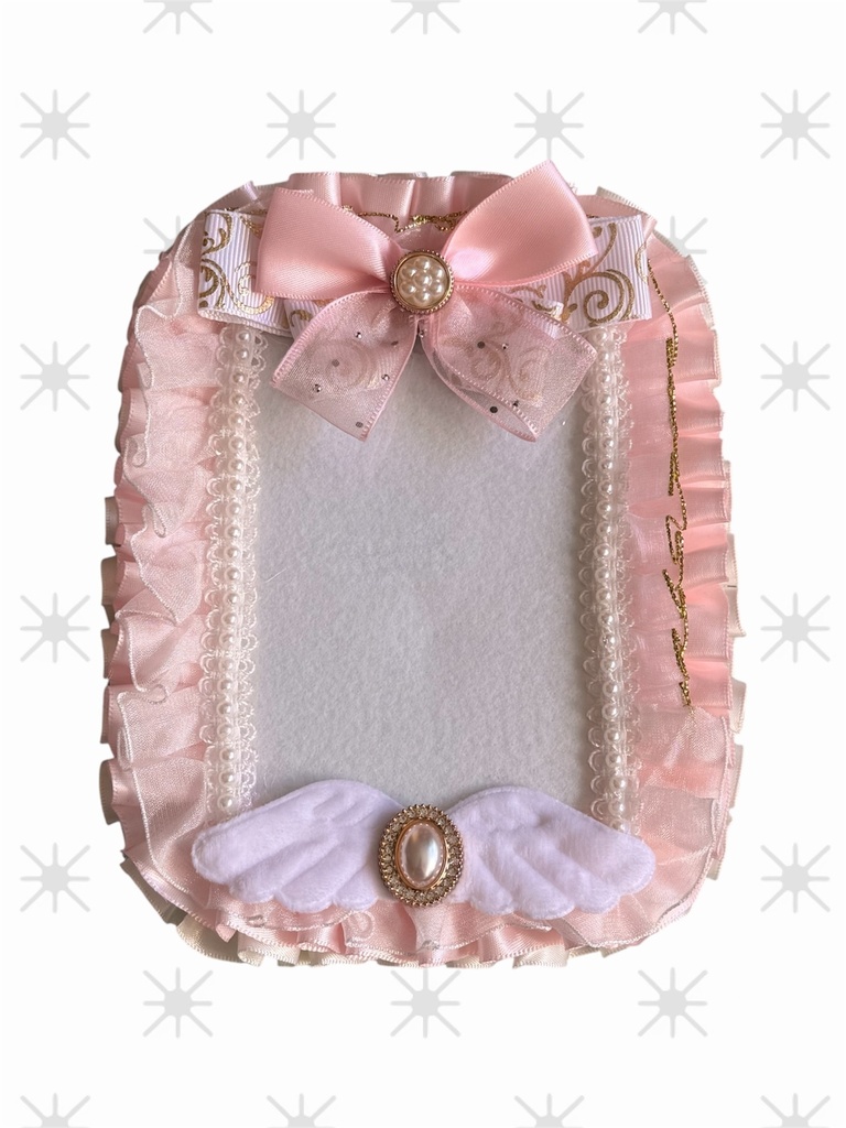天使デコケース　ピンク