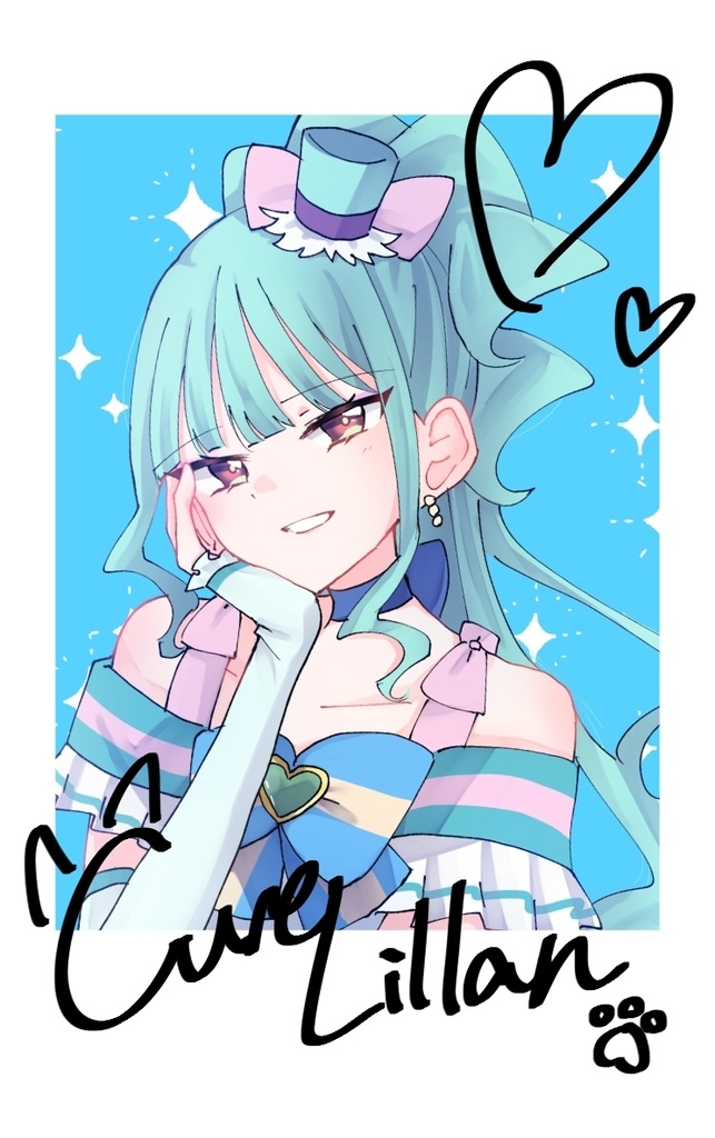 箔押しチェキ風カード