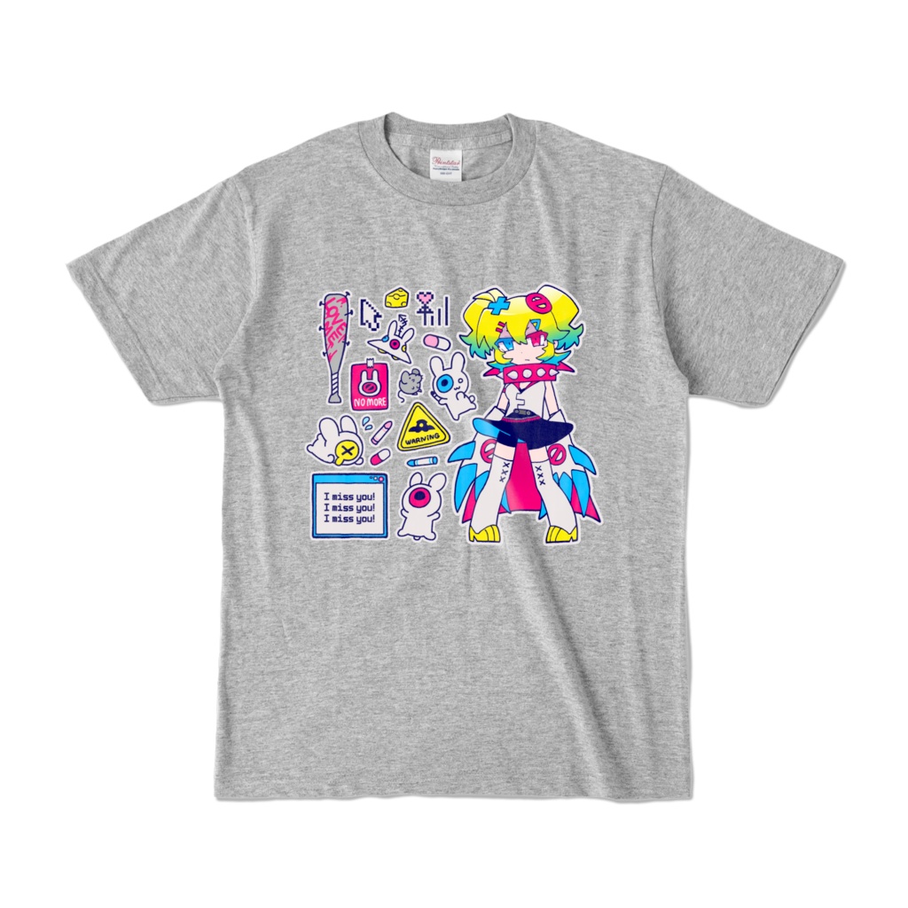 苺乗デフォルメTシャツ