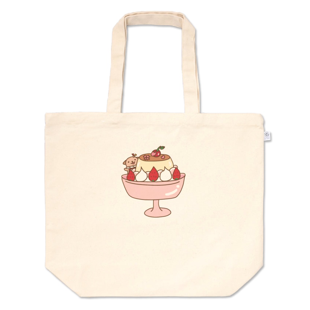 土佐わんこプリンアラモードトート
