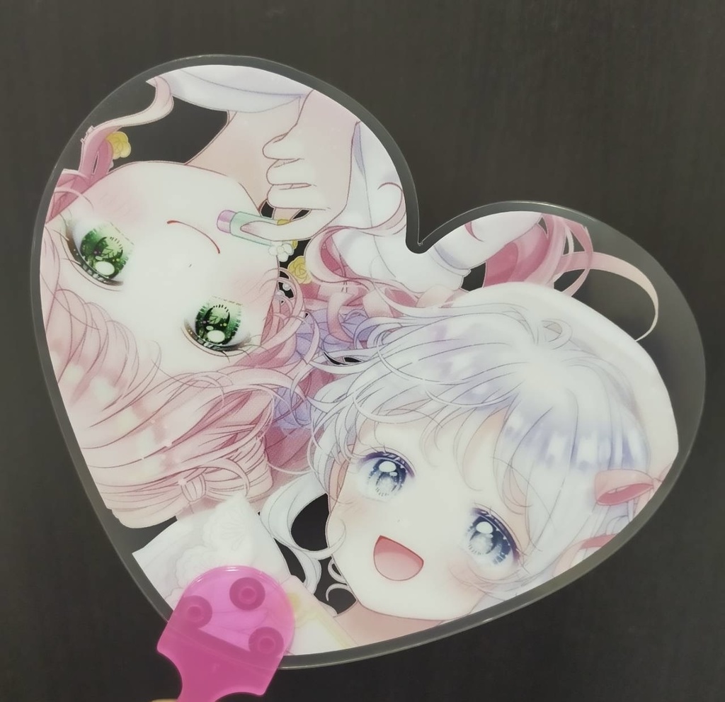 サンロズゥ×木野花杏樹コラボ ミニクリアうちわ