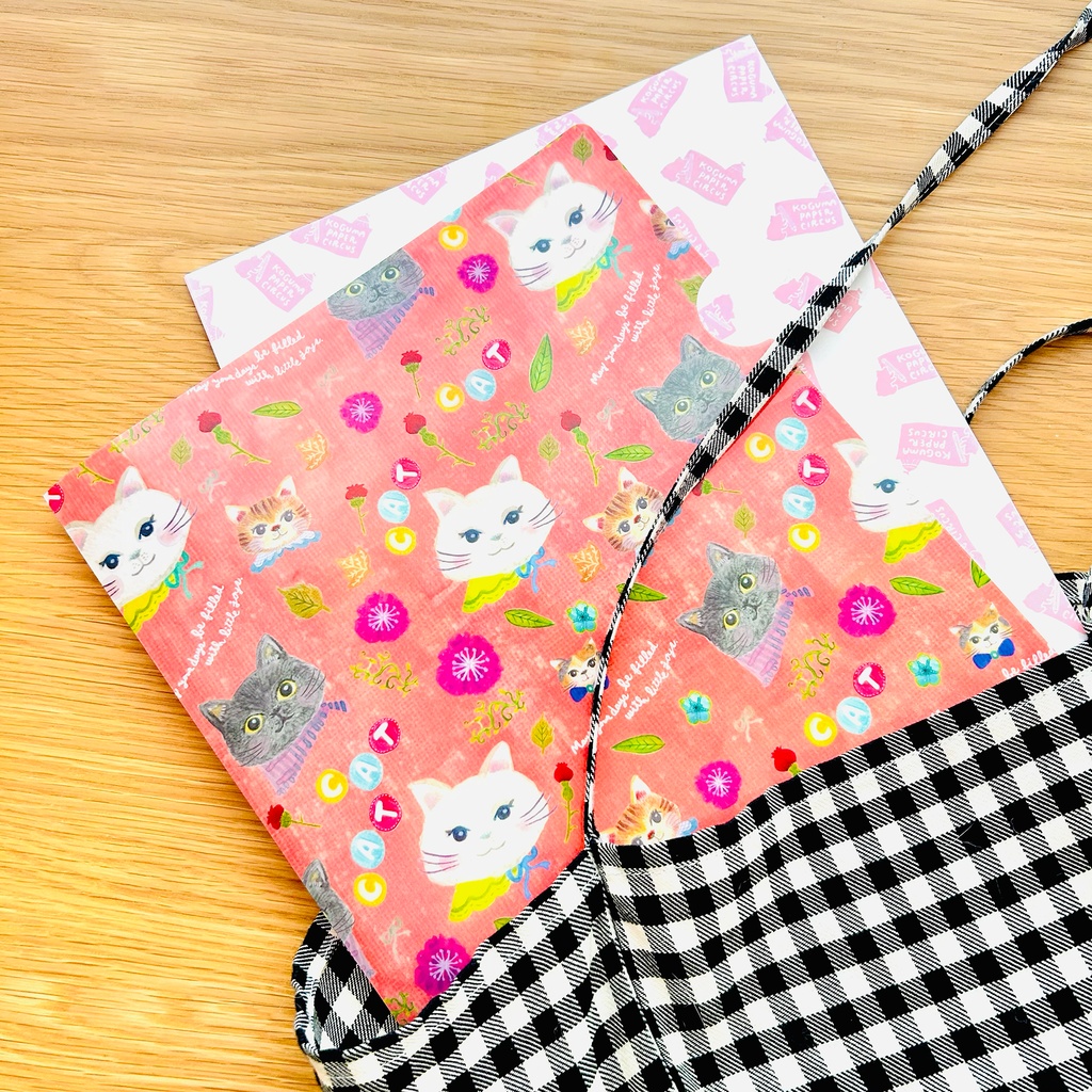 【数量限定】猫のおしゃべり会議 クリアファイル(ロゴ入りデザペおまけ付)