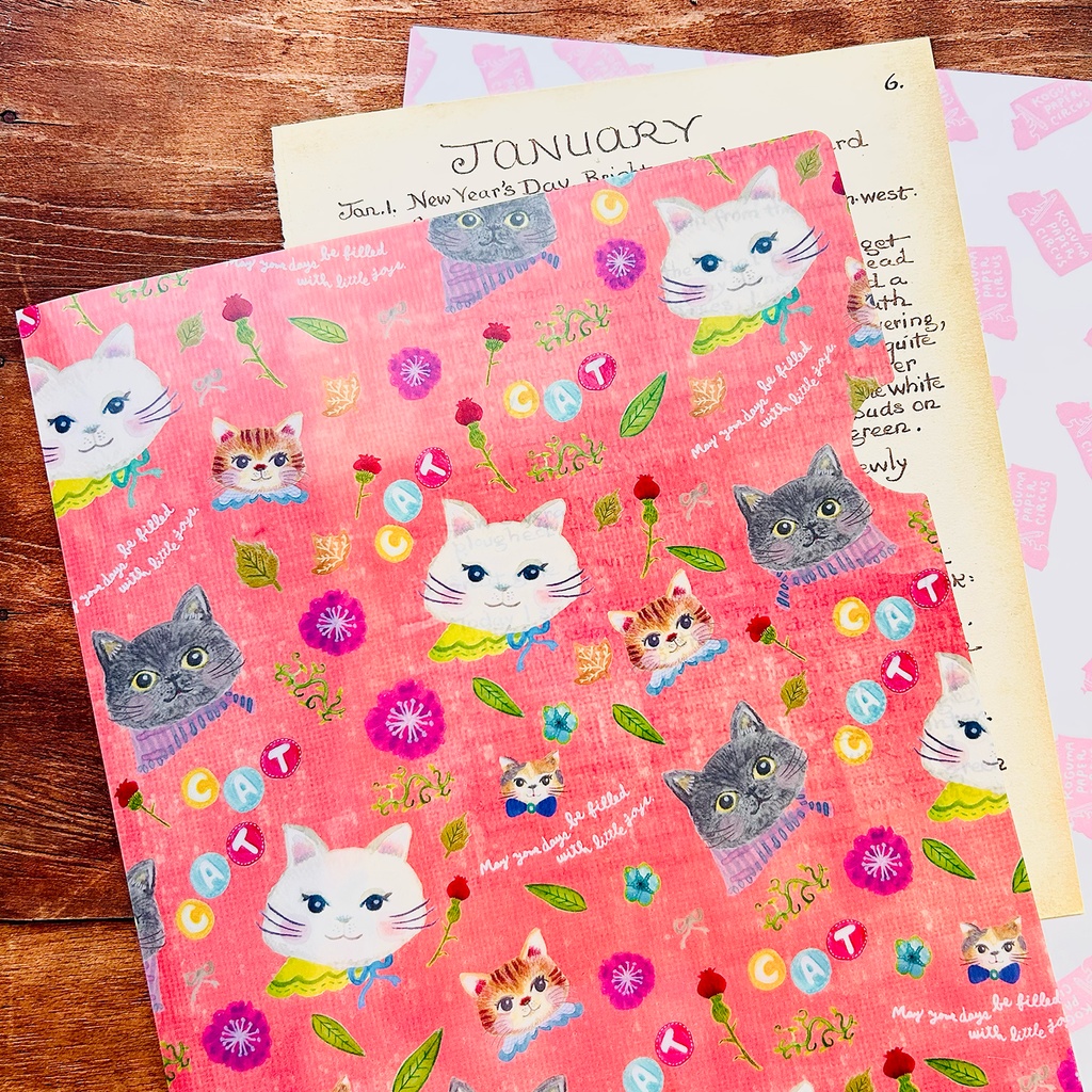 【数量限定】猫のおしゃべり会議 クリアファイル（ロゴ入りデザペおまけ付）